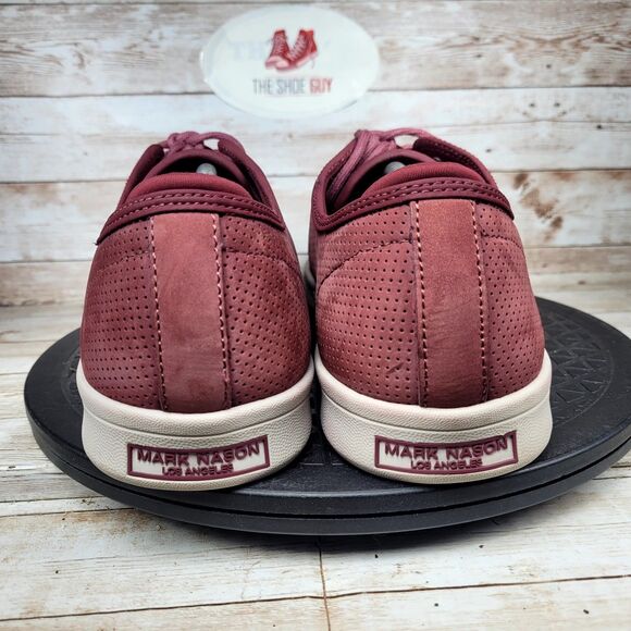 Mark Nason Casual Men’s Size 12 Burgundy Causal Low Top Shoes - Picture 8 of 13